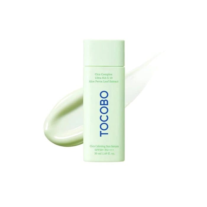 ضدآفتاب سرمی خنک کننده و تسکین دهنده توکوبو Tocobo Cica Calming Sun Serum — تصویر ۴