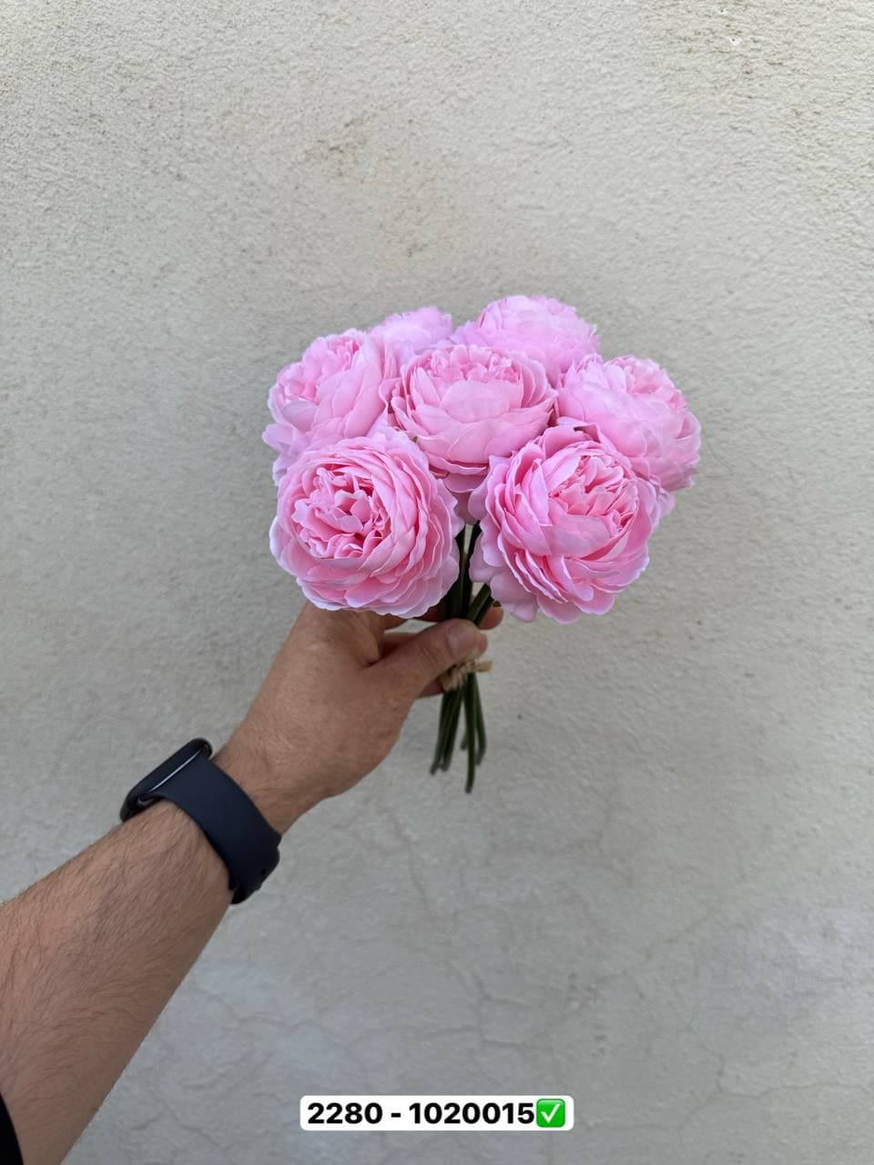 دسته پیونی 7 شاخه — تصویر ۹