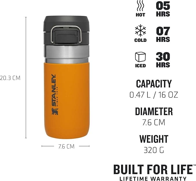 بطری آب Stanley Quick Flip 0.47L / 16OZ — تصویر ۷