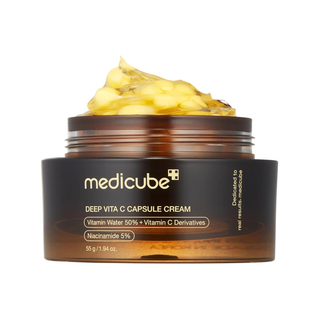 کرم کپسولی ویتامین سی مدیکیوب medicube Deep Vitamin C Capsule cream 55 g — تصویر ۵