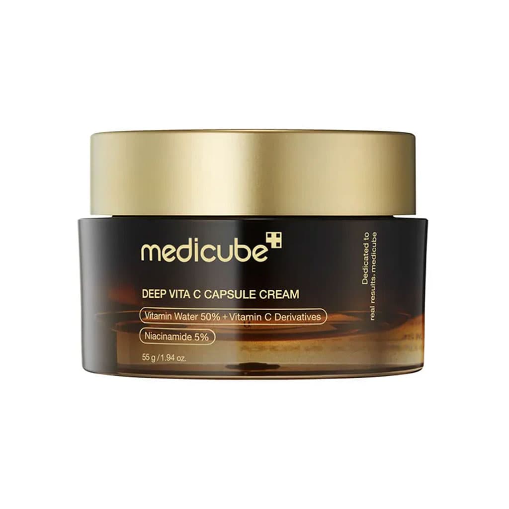 کرم کپسولی ویتامین سی مدیکیوب medicube Deep Vitamin C Capsule cream 55 g — تصویر ۴