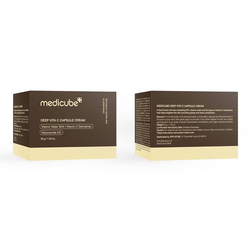 کرم کپسولی ویتامین سی مدیکیوب medicube Deep Vitamin C Capsule cream 55 g — تصویر ۳