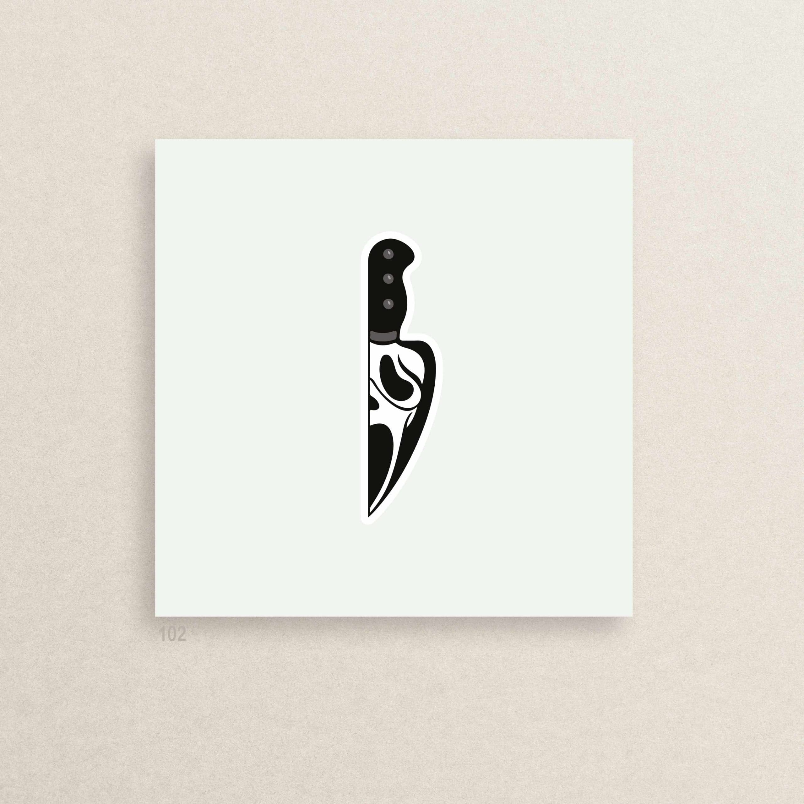 استیکر فیلم ترسناک جیغ 19 | 19 Scream Horror sticker — تصویر ۳