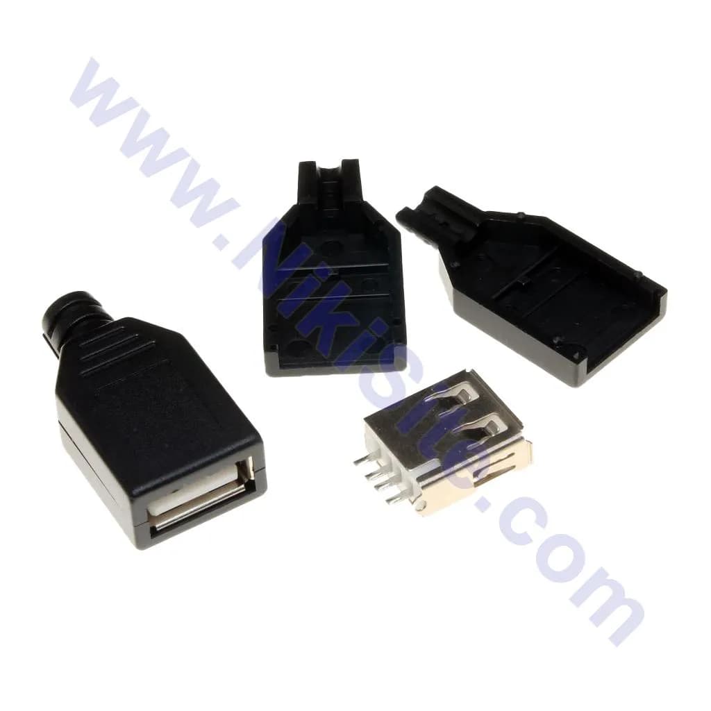 کانکتور کابل‌خور مادگی USB-A — تصویر ۱۱