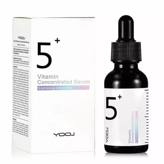 سرم ضدلک و روشن کننده ویتامین سی شماره 5 نامبوزین numbuzin No.5+ Vitamin Concentrated Serum — تصویر ۴
