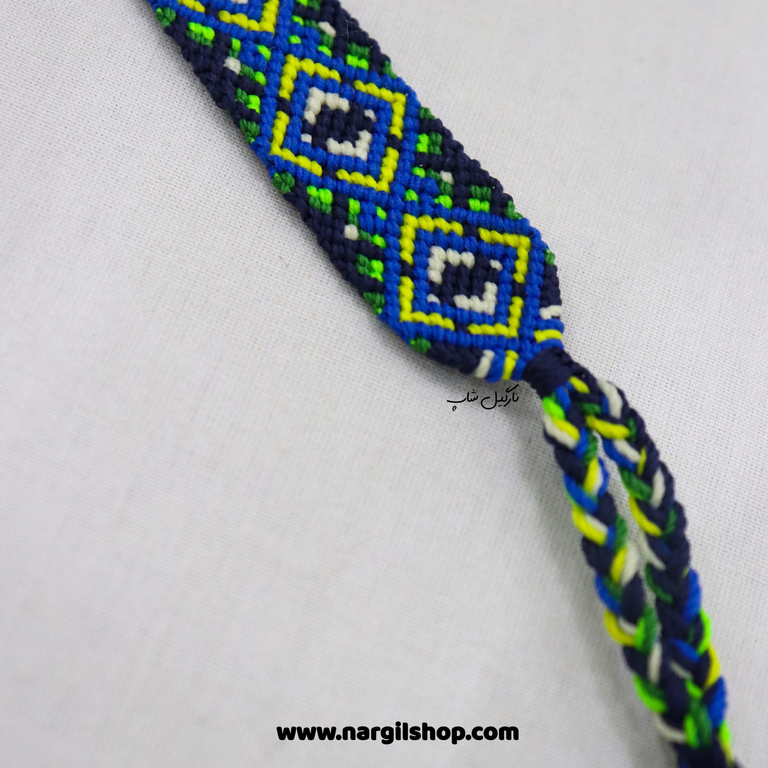 دستبند دوستی چشم شب | friendship bracelet 26 — تصویر ۳