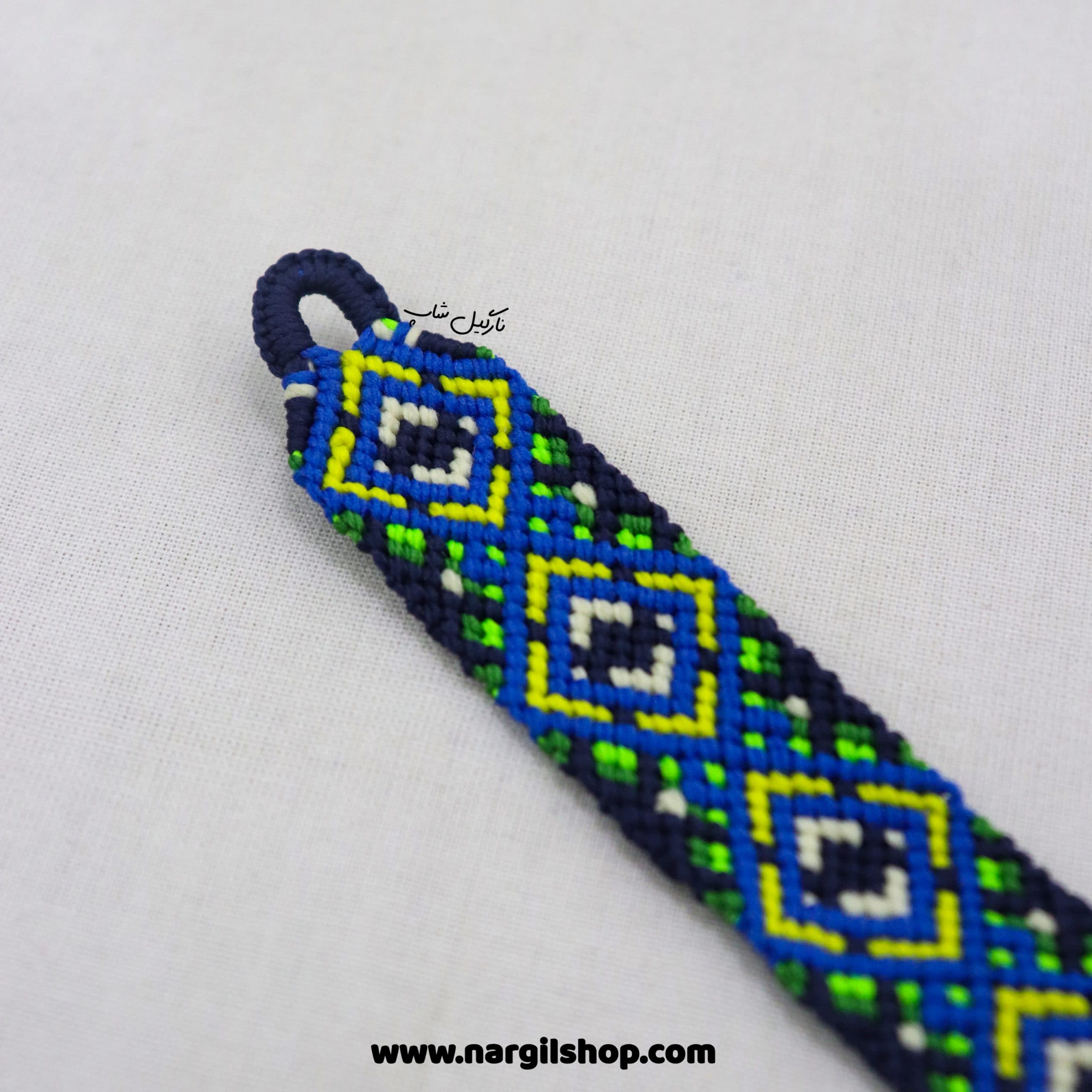 دستبند دوستی چشم شب | friendship bracelet 26 — تصویر ۴