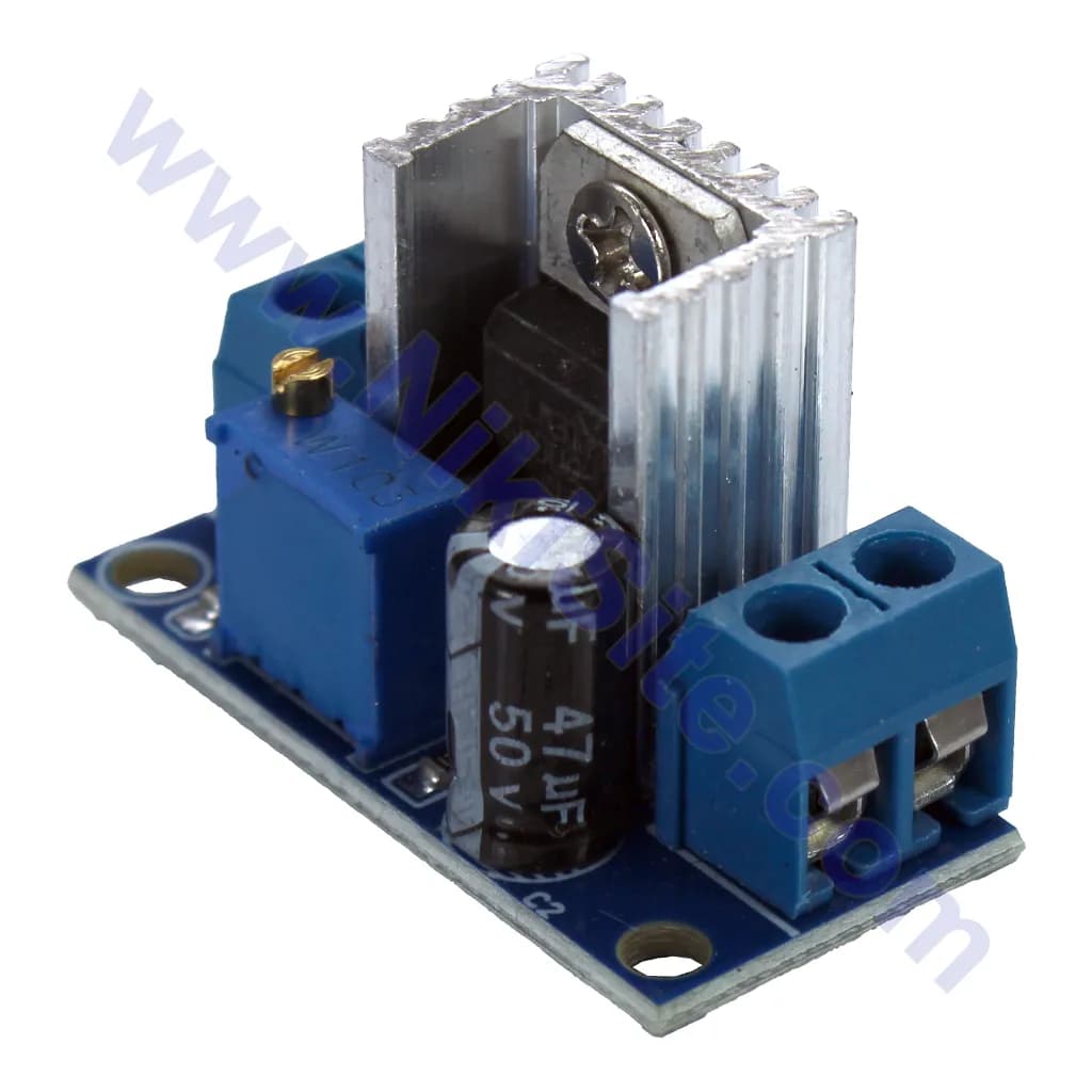 ماژول تنظیم‌کننده ولتاژ LM317 — تصویر ۱۱