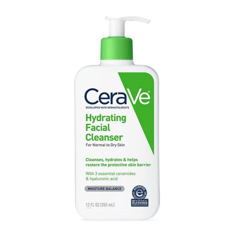 شوینده صورت سراوی پوست نرمال تا خشک CeraVe Hydrating Facial Cleanser — تصویر ۲