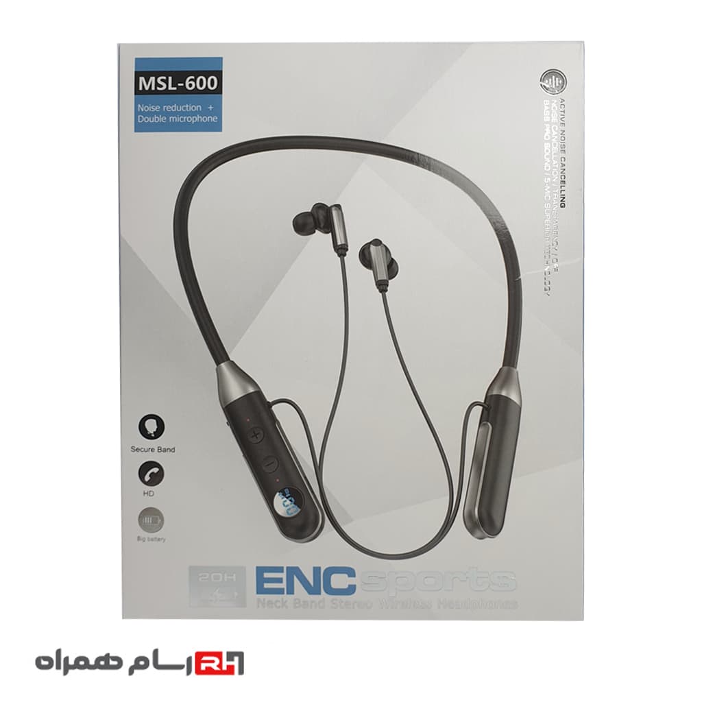 هندزفری گردنی ENC MSL-600 — تصویر ۷