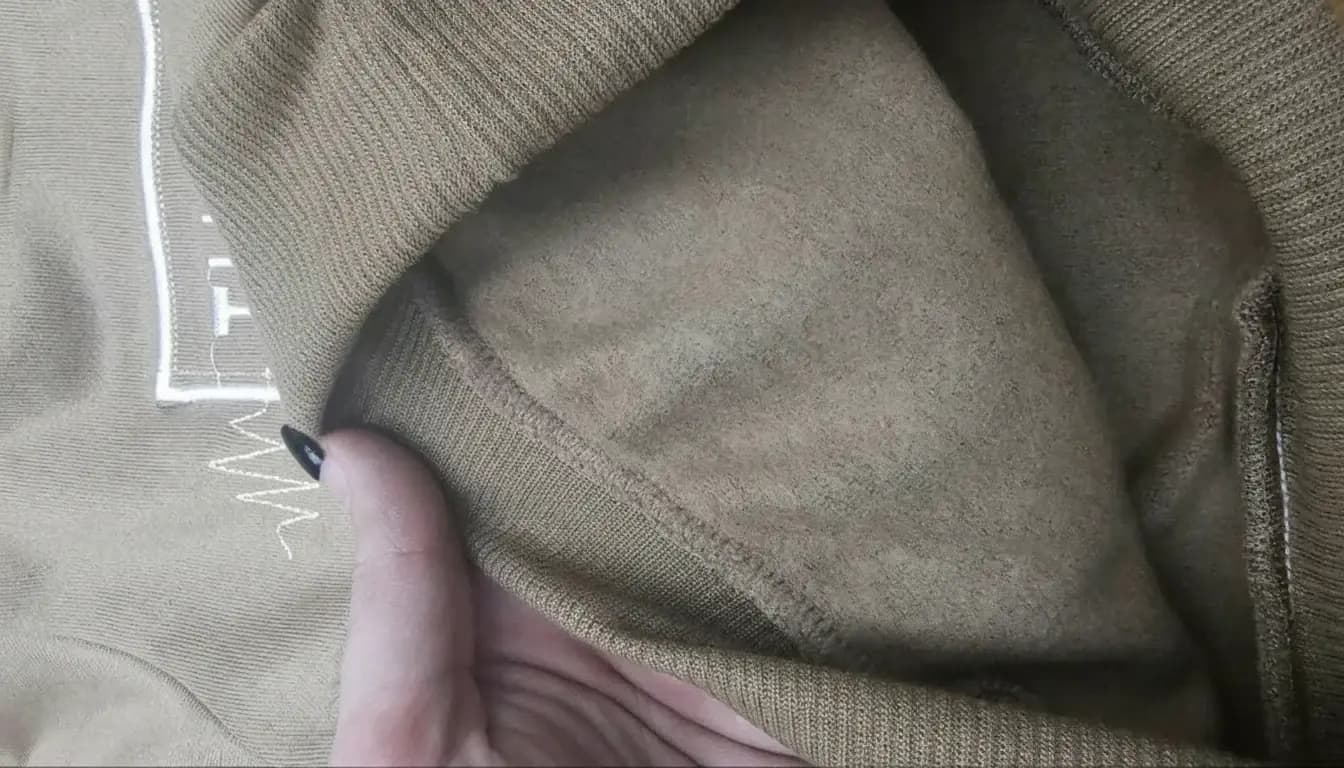 ست هودی و شلوار بچگانه اسپرت داخل کرک مدل TIME سبز(سایز40) — تصویر ۵