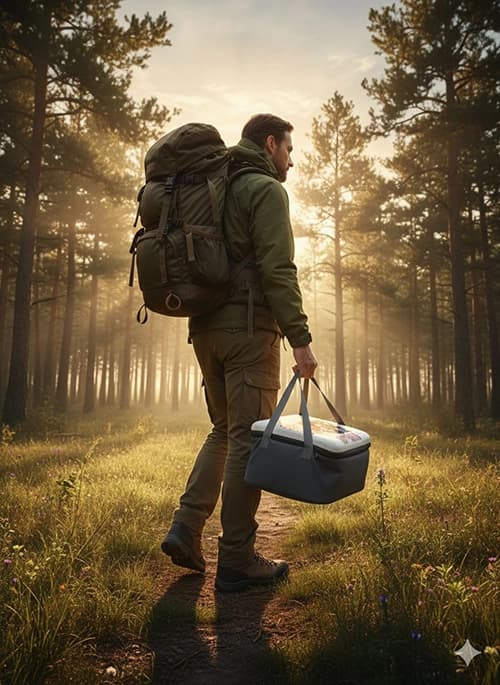 لانچ باکس EASY CAMP مدل ادونچر — تصویر ۵