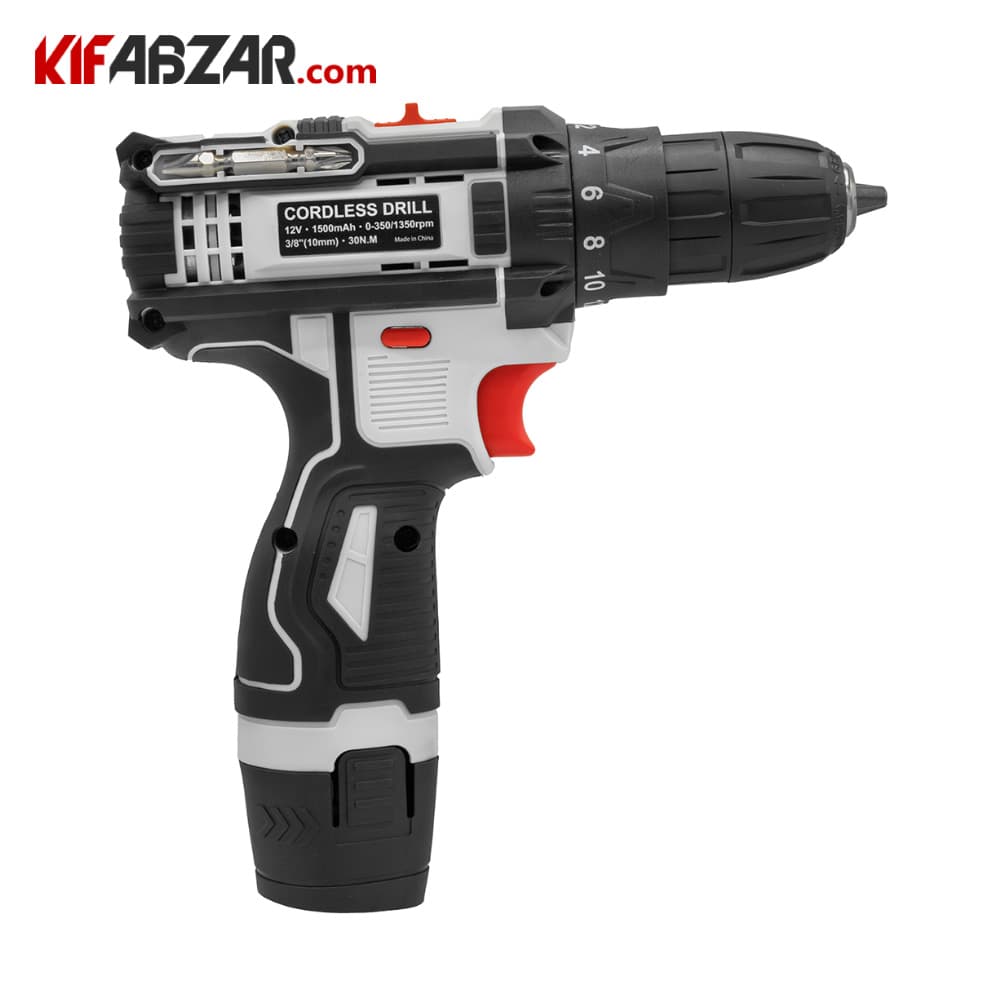 دریل پیچ گوشتی شارژی 12 ولت لکسون مدل LE-3701 — تصویر ۷
