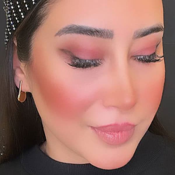 گوشواره ژوپینگ طلایی مینیمال — تصویر ۳