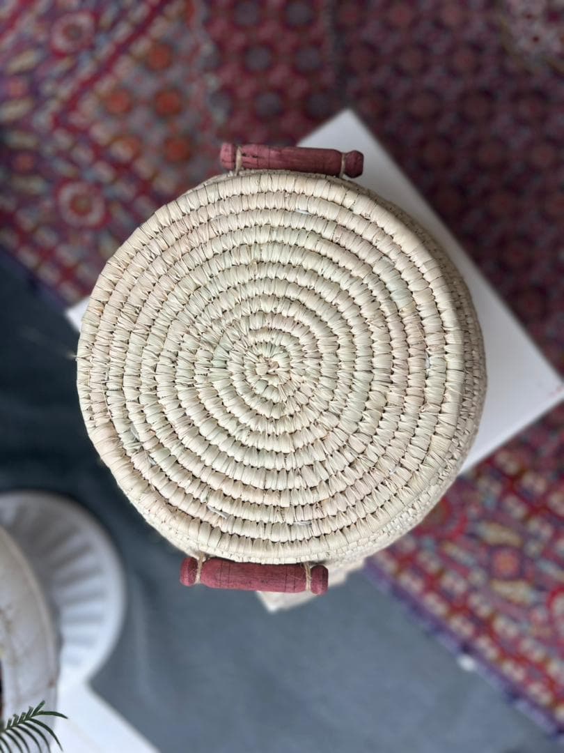 سطل برنج حصیری دستباف – 20 کیلویی — تصویر ۱۲