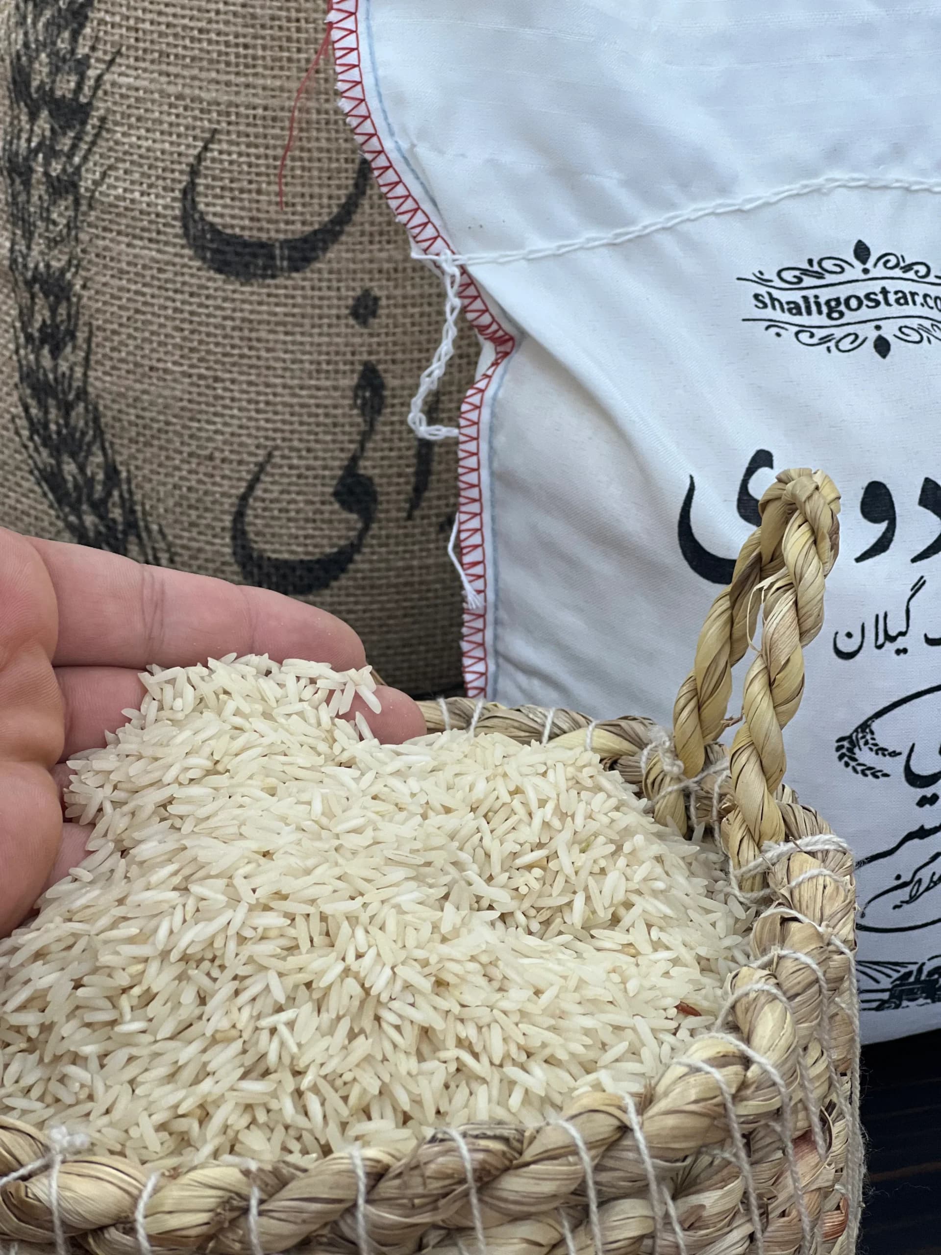 برنج دودی هاشمی گیلان | عطر واقعی و طبیعی برنج دودی – 2 کیلویی — تصویر ۷