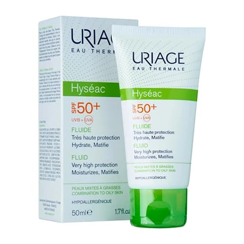 کرم ضد آفتاب مدل Hyseac رنگی SPF 50 برند اوریاژ URIAGE — تصویر ۲