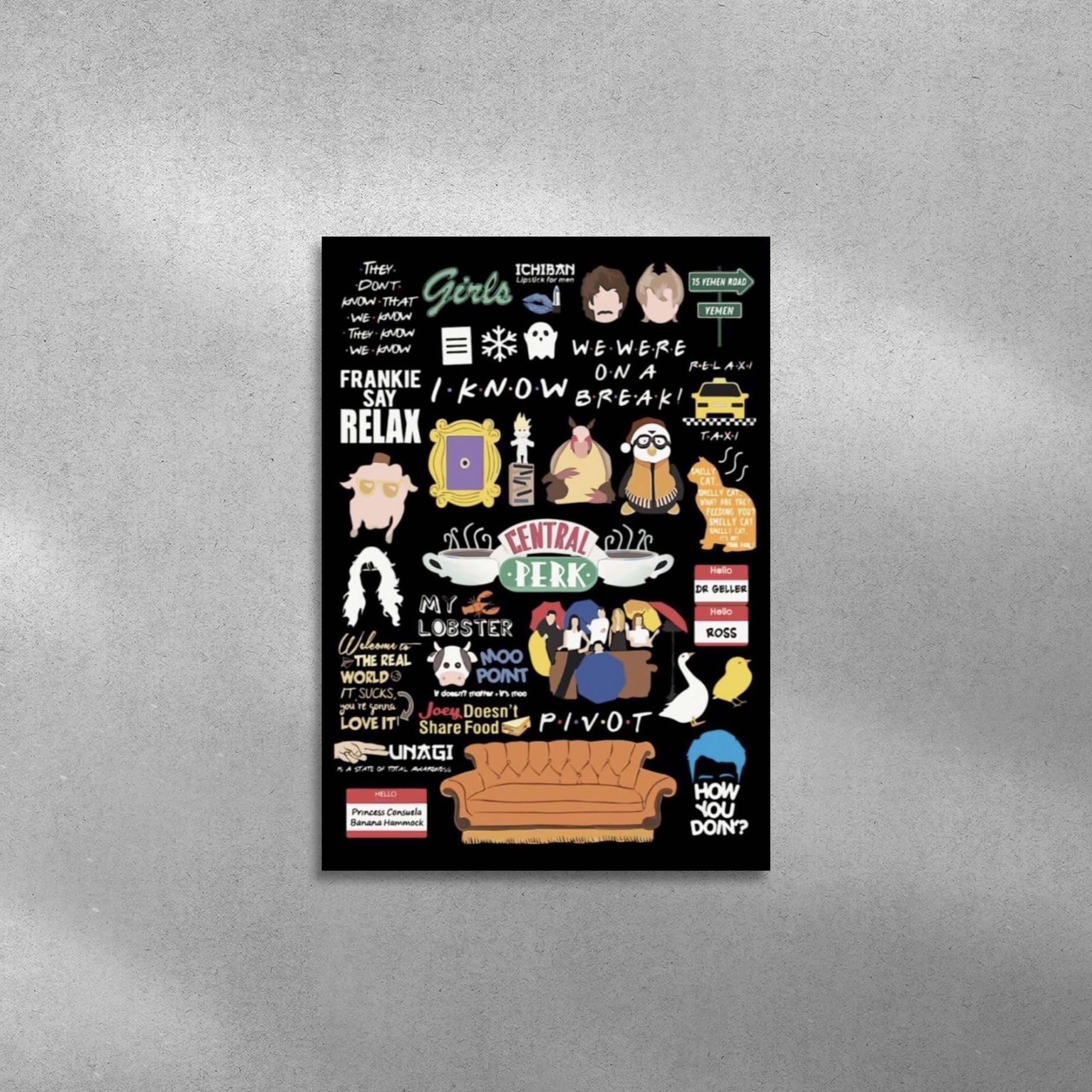 پوستر سریال فرندز 06 | Friends Poster 06 — تصویر ۲