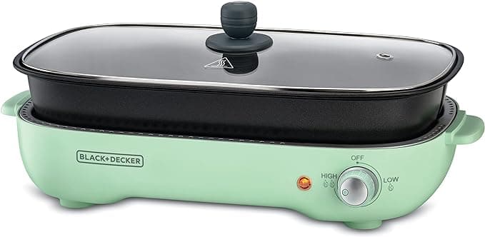 گریل چند کاره Black & Decker سه تیکه — تصویر ۴