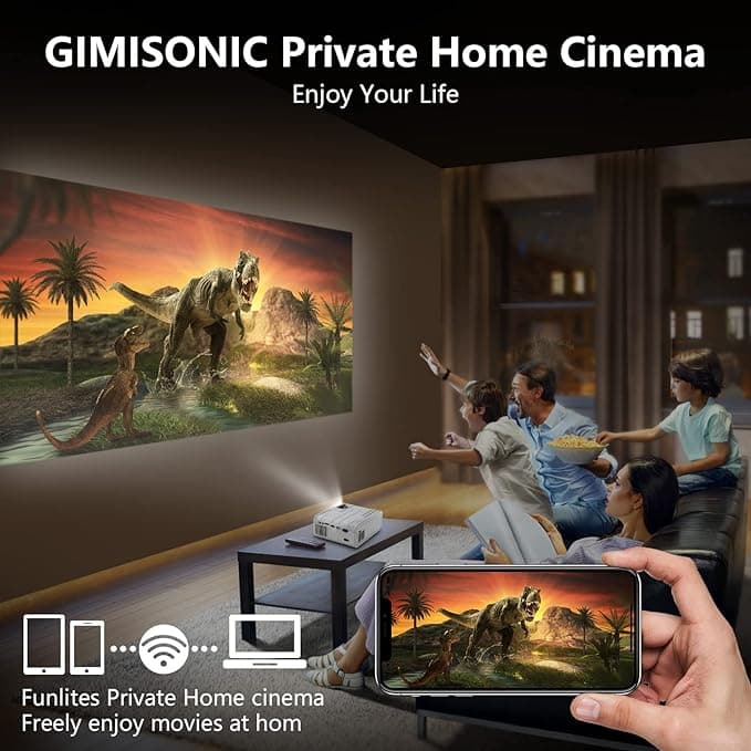 ویدئو پروژکتور حرفه ای Generic Gimisonic — تصویر ۶