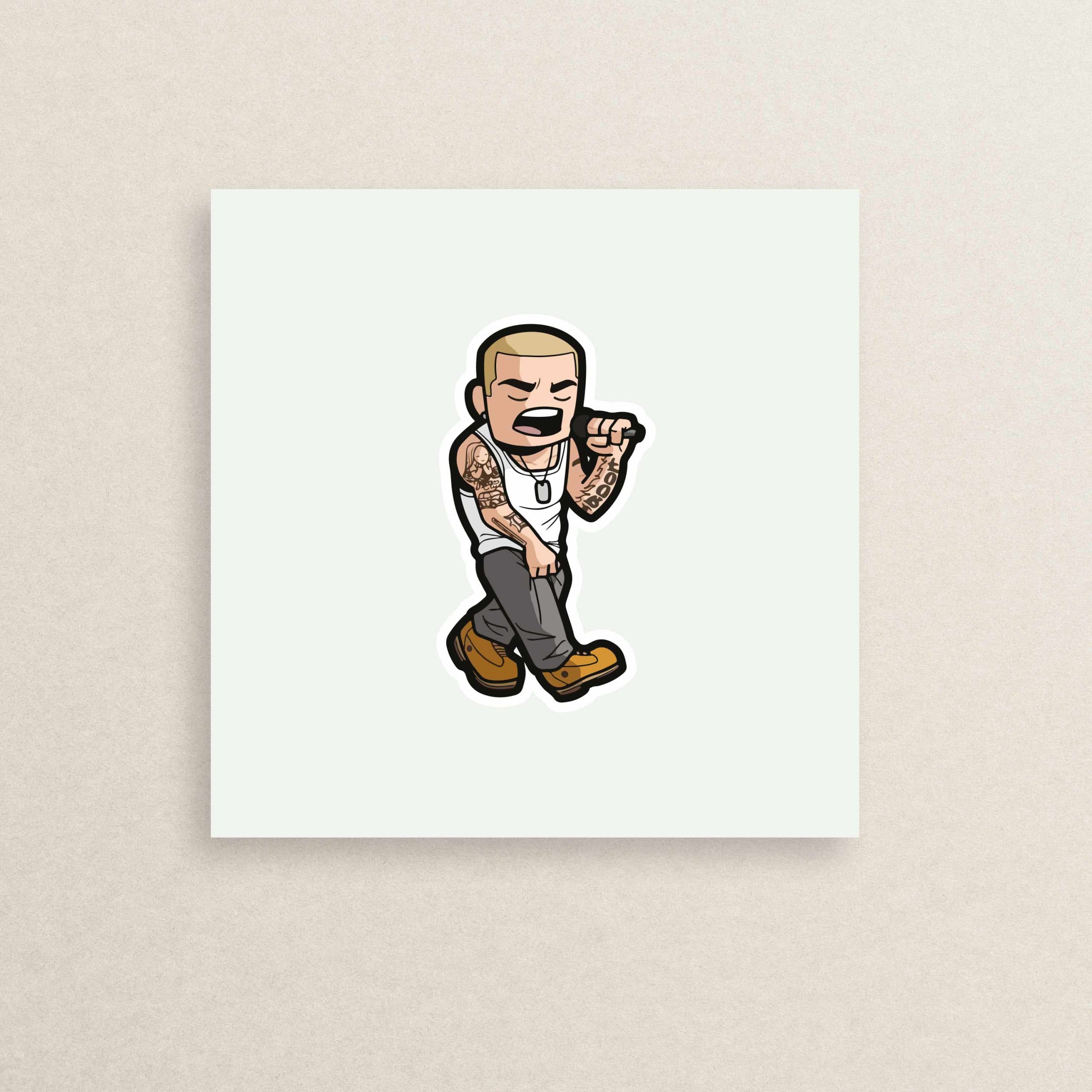 استیکر امینم 02 | Eminem sticker 02 — تصویر ۳
