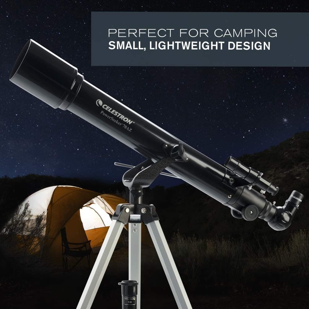 تلسکوپ Celestron PowerSeeker 70AZ Refractor — تصویر ۱۰