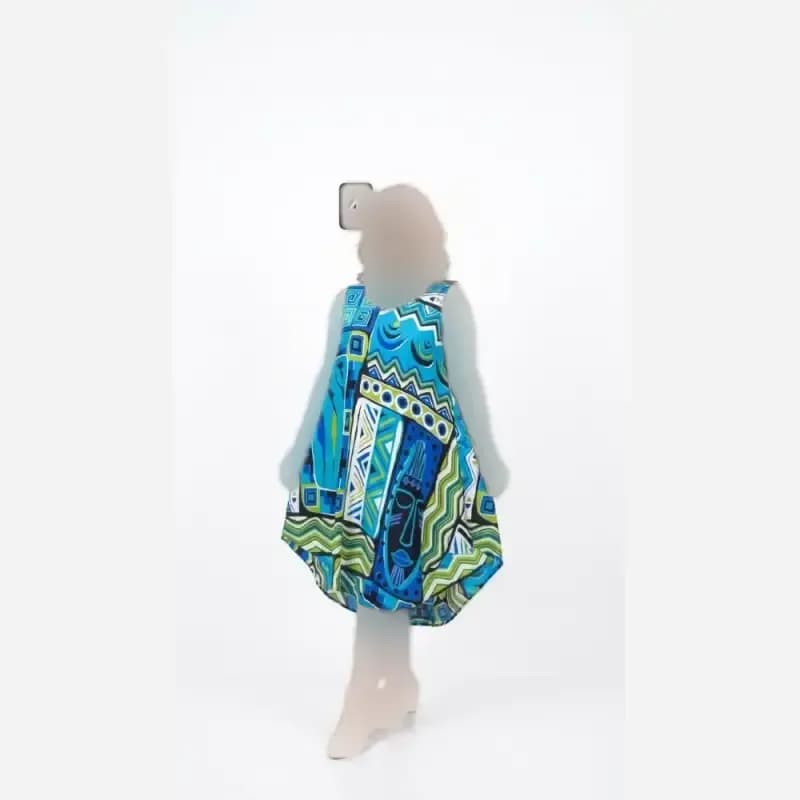 سارافون نخی وارداتی زنانه فری سایز مدل t8077 — تصویر ۵
