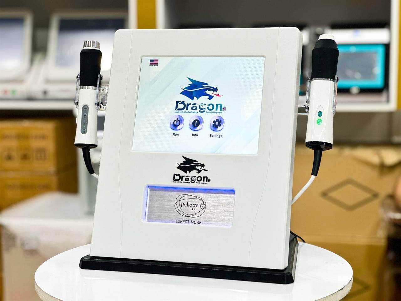دستگاه پلاژن سه هندپیس گرید A برند دراگون Dragon — تصویر ۳
