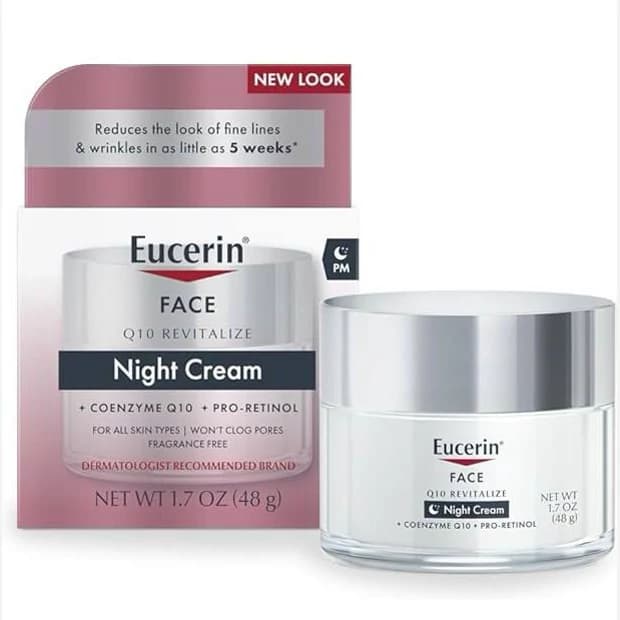 کرم ضد چروک و جوانساز صورت Q10 برند اوسرین Eucerin — تصویر ۱۲