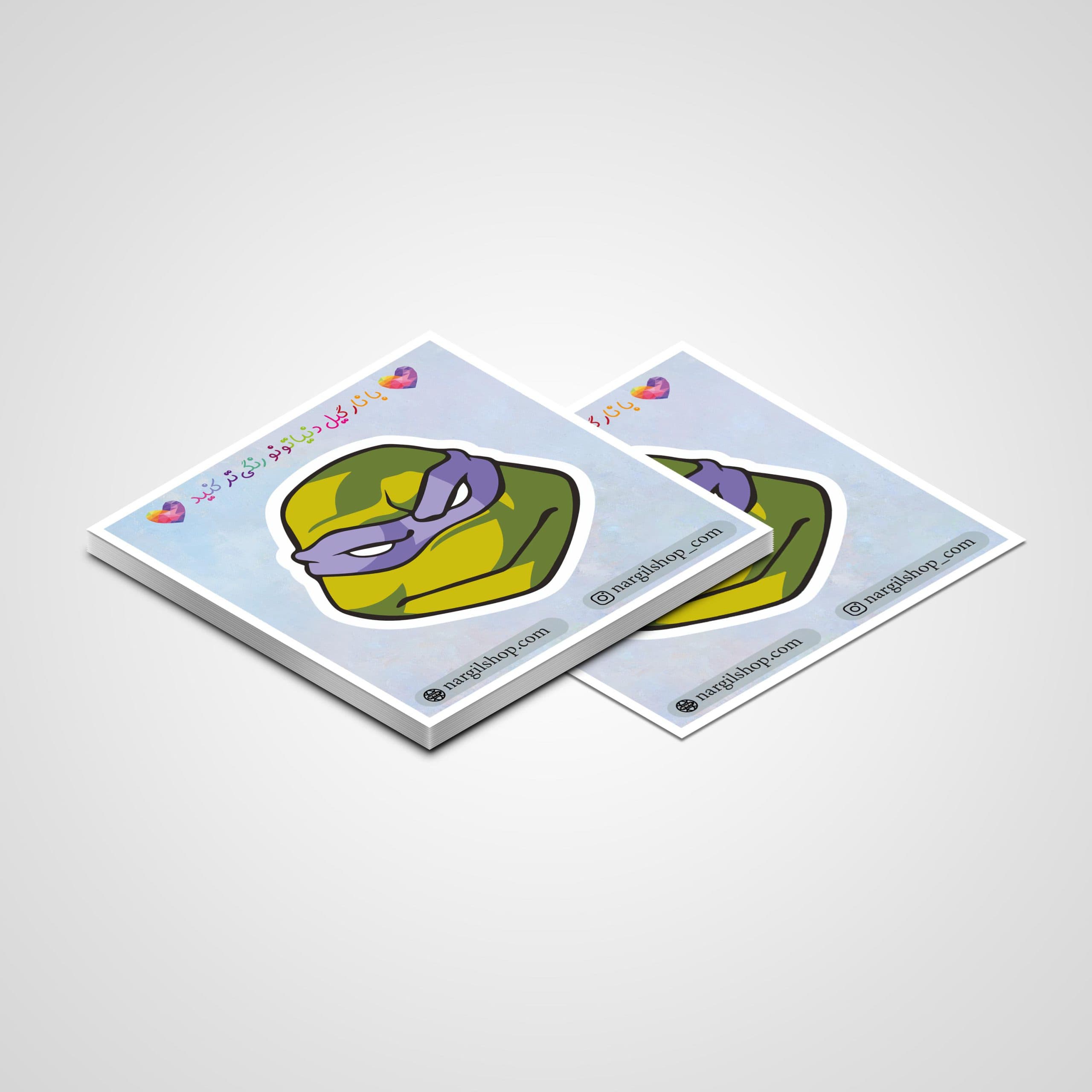 استیکر انیمیشن لاک پشت های نینجا 01 | Ninja Turtles animation sticker 01 — تصویر ۲