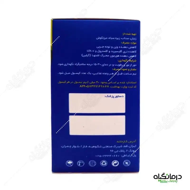 کپسول بولیپکس بوعلی دارو: کاهش اشتها و لاغری — تصویر ۷