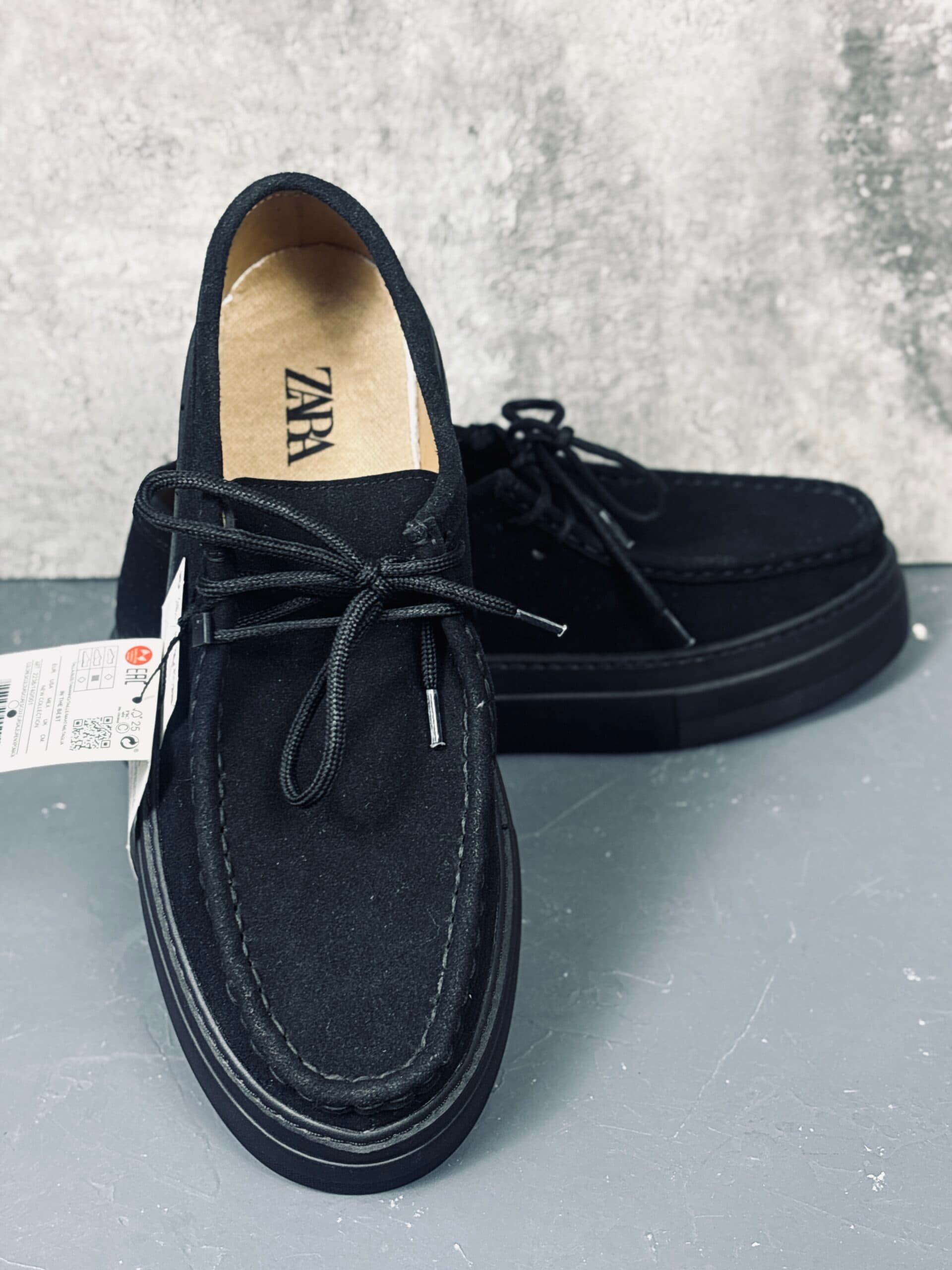 لوفر چرم جیر کلاسیک زارا — تصویر ۷