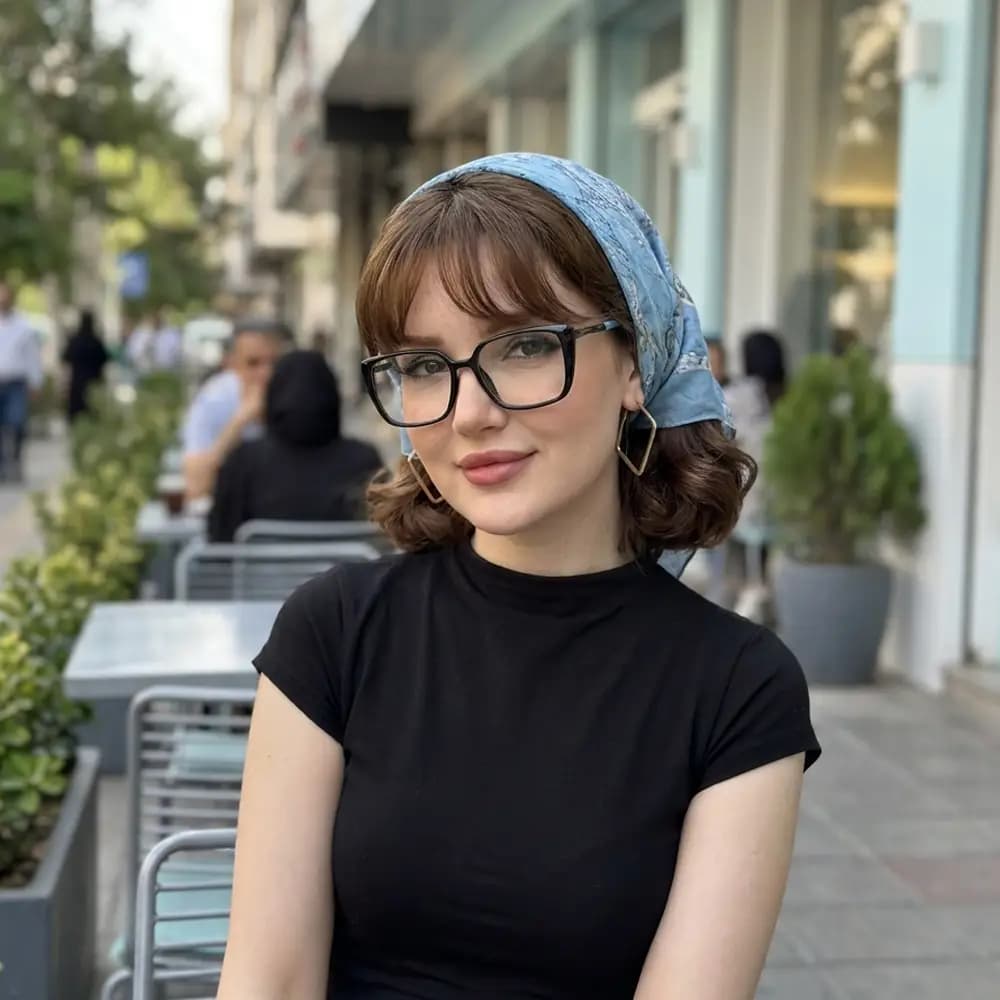 عینک طبی مهکستر | مدل 257901 — تصویر ۸