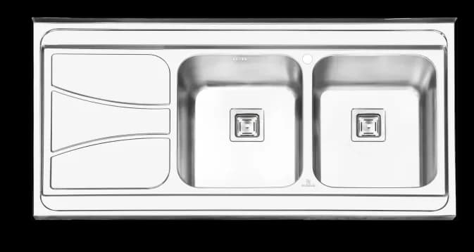 سینک پرنیان استیل مدل PS1112 روکار