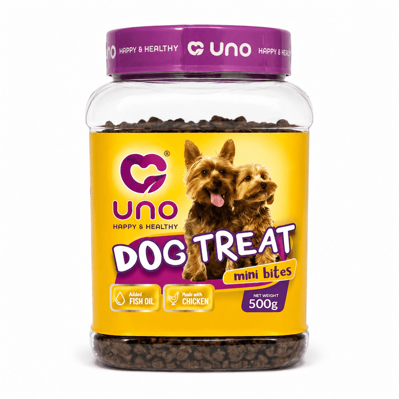 تشویقی سگ اونو UNO مدل Mini Bites بسته 500 گرمی — تصویر ۳