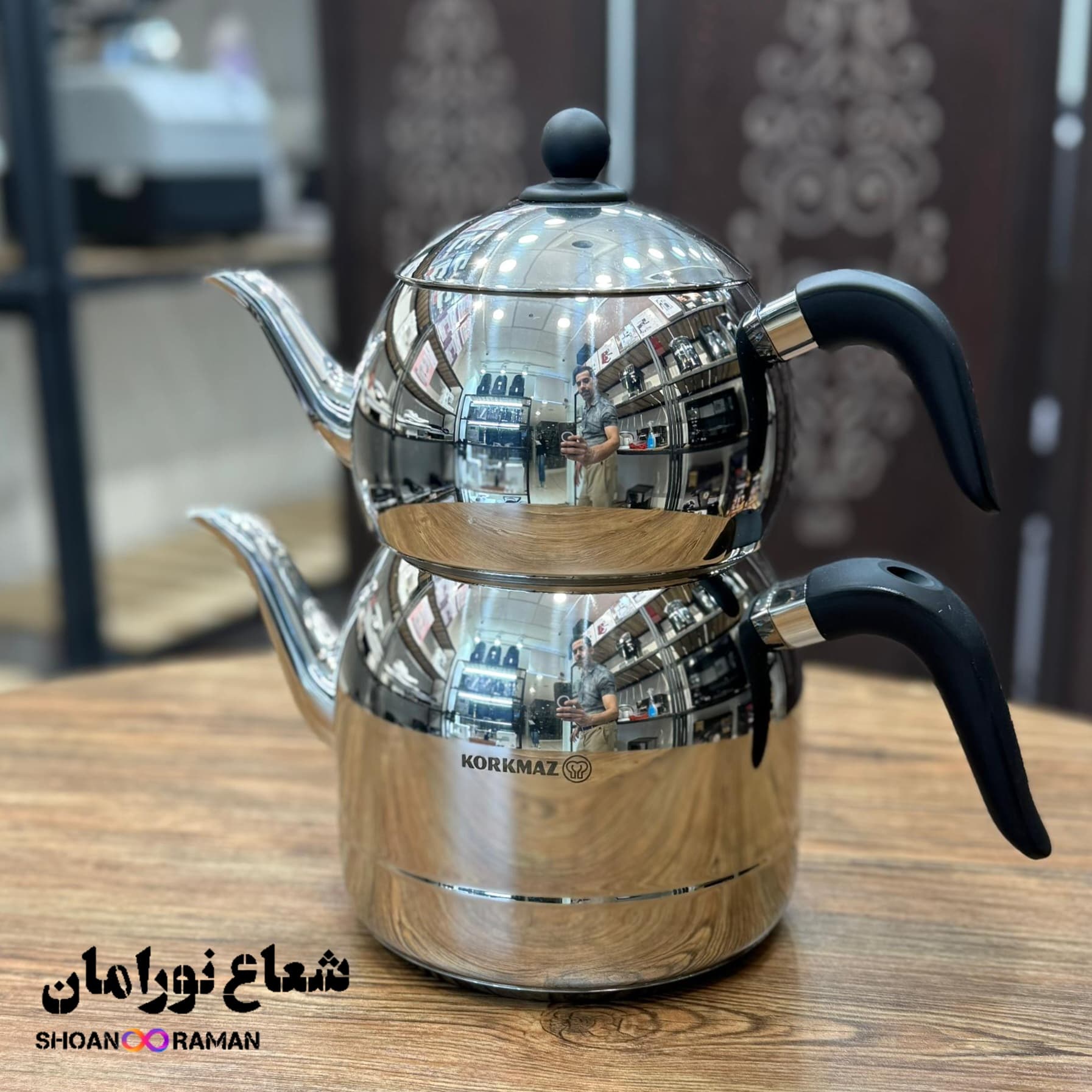 ست کتری و قوری ۳.۷ لیتری کرکماز مدل Retro A194