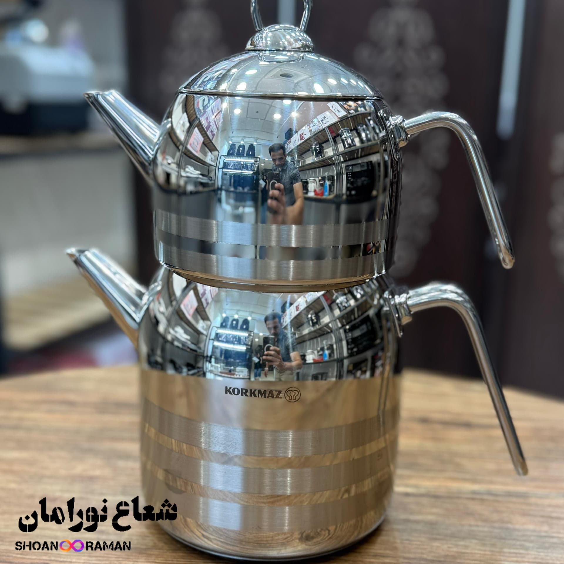 ست کتری و قوری ۶.۴ لیتری کرکماز مدل Largo A199