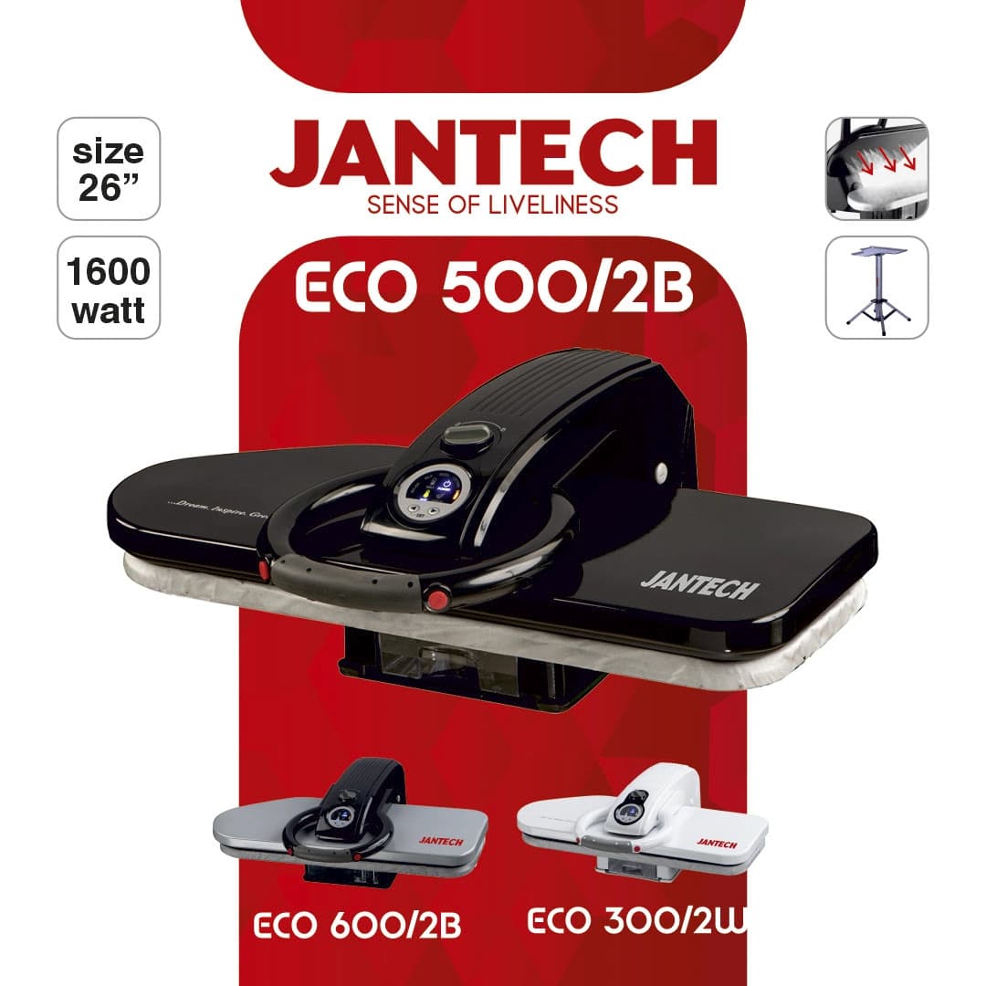 اتو پرس ۲۶ اینچ نمایشگر دیجیتال جانتک مدل ECO500 — تصویر ۷
