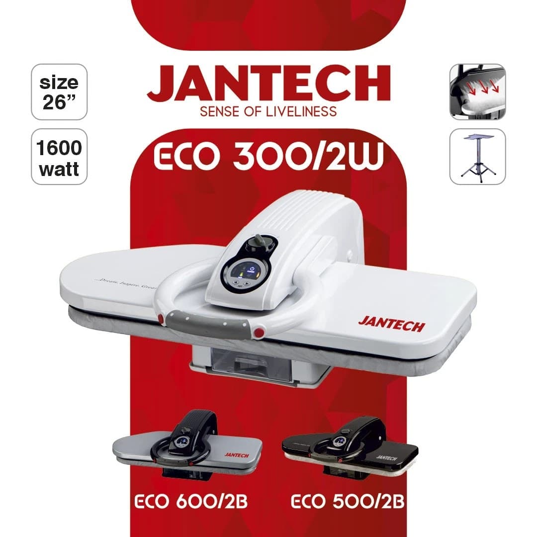 اتو پرس ۲۶ اینچ نمایشگر دیجیتال جانتک مدل ECO300 — تصویر ۷