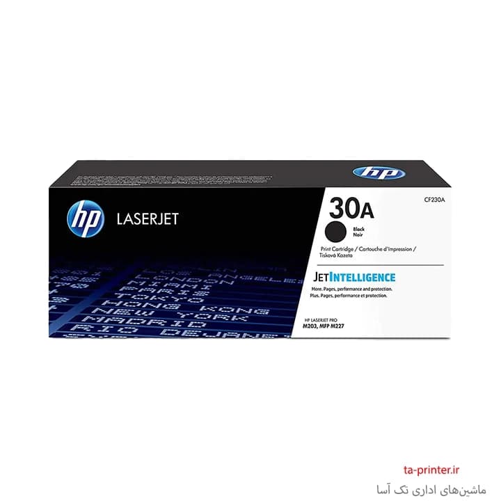 کارتریج تونر مشکی HP 30A