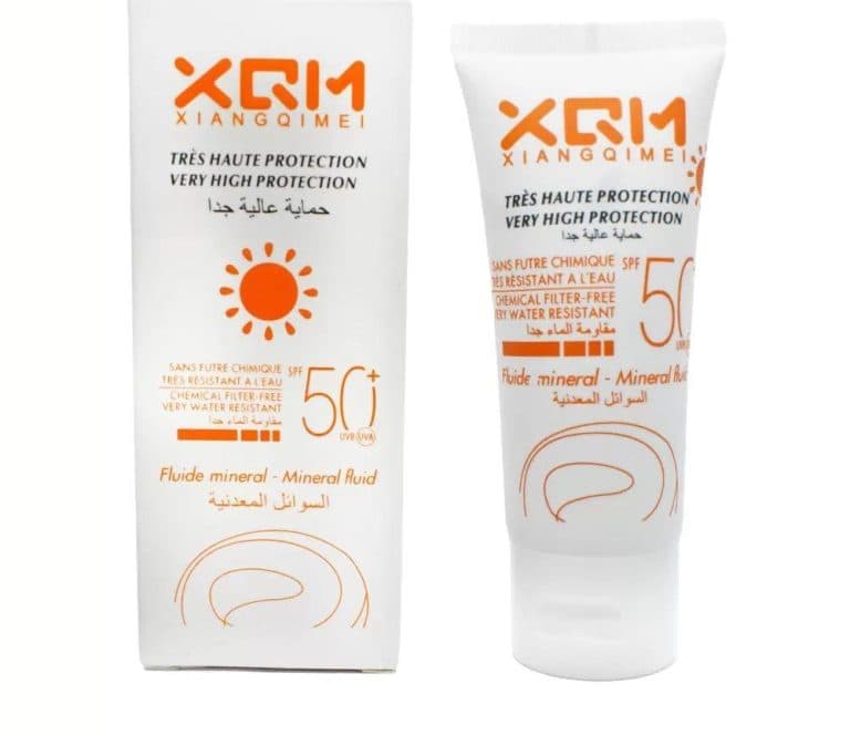 کرم ضد آفتاب بدون رنگ SPF 50 برند ایکس کیو ام XQM — تصویر ۳