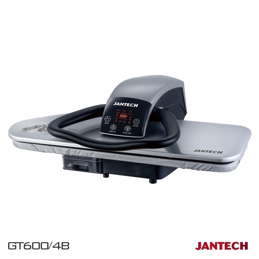 اتو پرس اتومات بخار دو طرفه ۳۲ اینچ نمایشگر دیجیتال جانتک مدل GT600