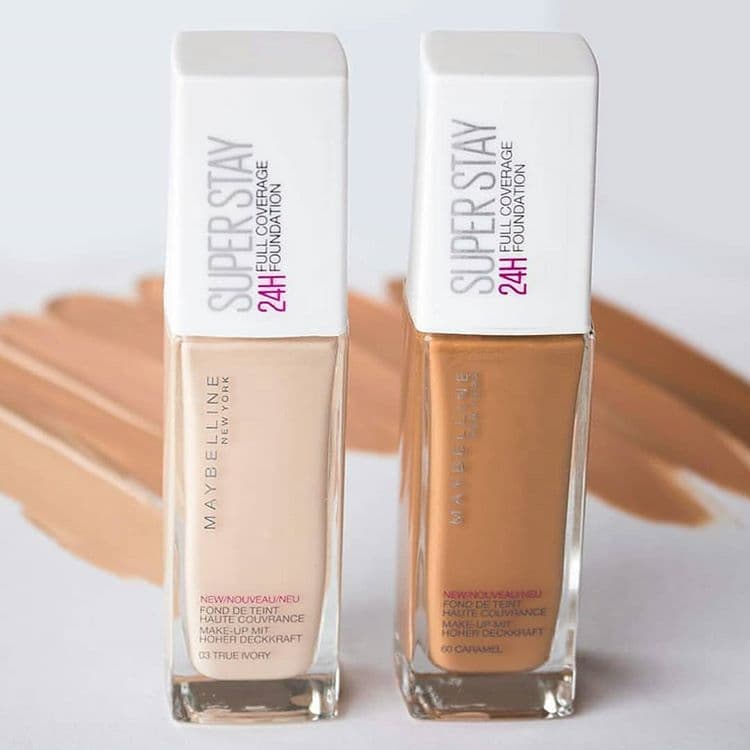کرم پودر حرفه ای مدل سوپر استی ۲۴ ساعته برند مایبلین MAYBELLINE — تصویر ۵