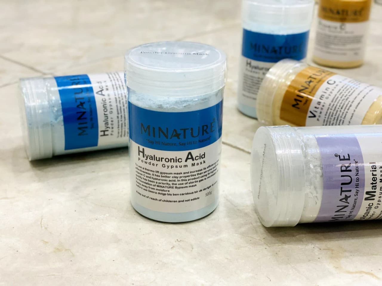 ماسک گچی آبرسان عصاره هیالورونیک اسید برند میناتور MINATURE — تصویر ۶