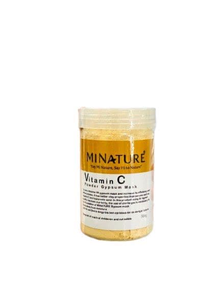 ماسک گچی روشن کننده عصاره ویتامین سی برند میناتور MINARURE