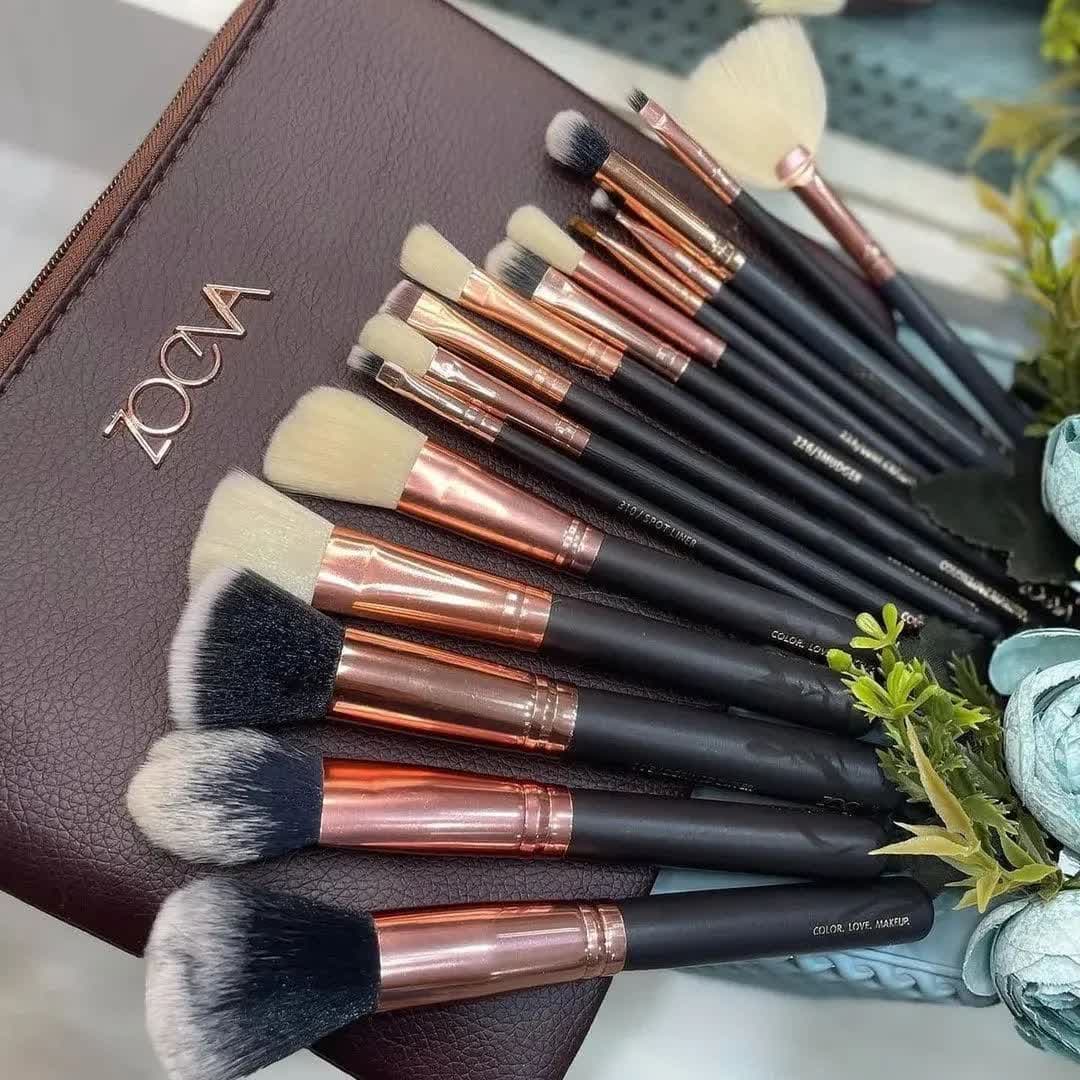 ست براش آرایشی حرفه ای لاکچری برند زووار اصل ZOEVA — تصویر ۱۱