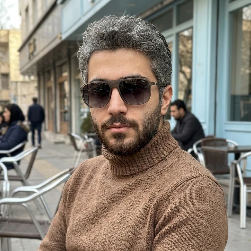 فریم عینک افتابی ان اس بی | مدل fc09-23 — تصویر ۷