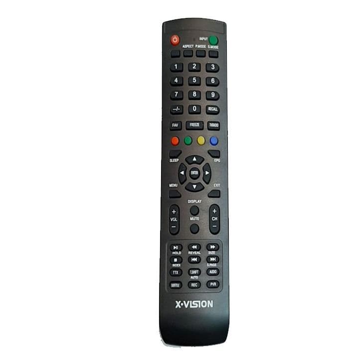 ریموت کنترل تلویزیون ایکس ویژن(طرح2500)