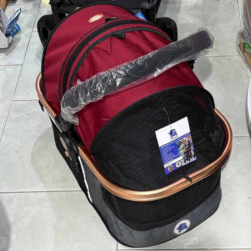 کالسکه سگ و گربه ۳ کاره HPZ مدل Pet Rover Prime000 — تصویر ۲