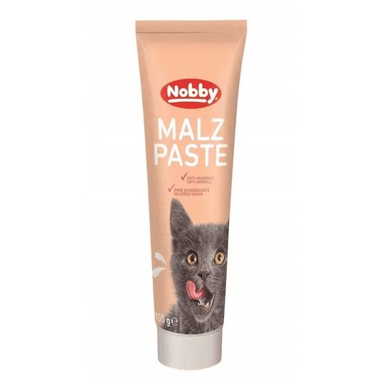 خمیر مالت گربه نوبی Nobby Malt Paste آنتی هیربال 100 گرم — تصویر ۲